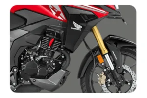 Honda NX200 Golden_USD_Front_Fork_new