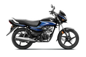 Honda Shine 100 Black_With_Blue
