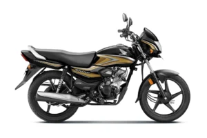 Honda Shine 100 Black_With_Gold