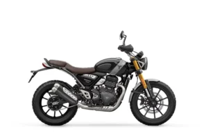 Triumph Scrambler 400 X Phantom Black _ Silver Ice