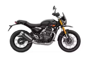 Triumph Scrambler 400 XC black color