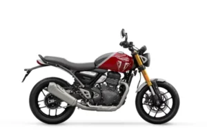 Triumph speed-400 maroon
